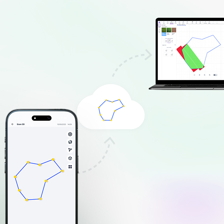 Illustration des options de tracé avec l'application Ezeecam