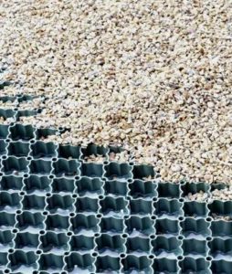 Illustration / réalisation : Ezeecam pour installer des stabilisateurs de gravier